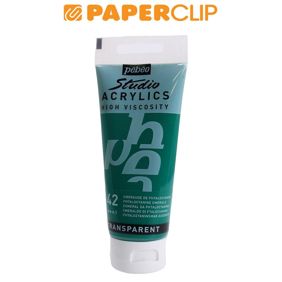 

CAT ACRYLIC PEBEO PHTALOCYANINE EMERALD 831-042 100ML
