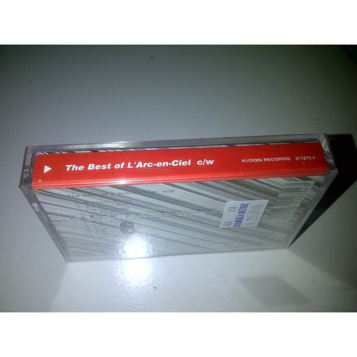 L Arc En Ciel The Best Of L Arc En Ciel C W 03 Original Kaset Segel New Shopee Indonesia