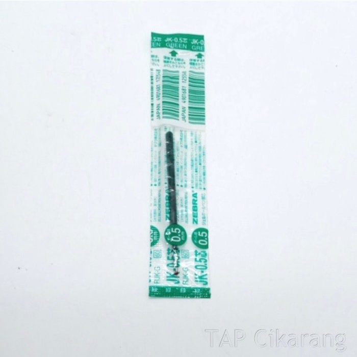 

Promo Bulan Ini Refill Bolpen / Pen Zebra 0.5 Mm Jk-05 Green Trendi