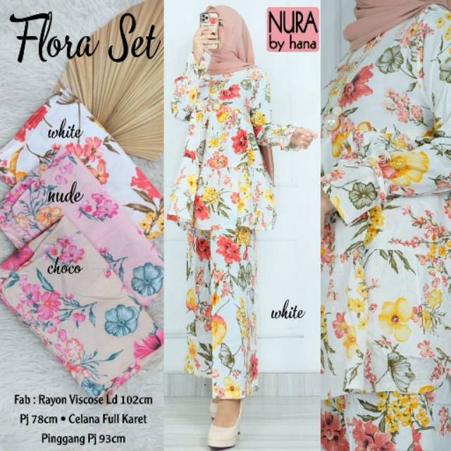 Flora Set by Nura Hana