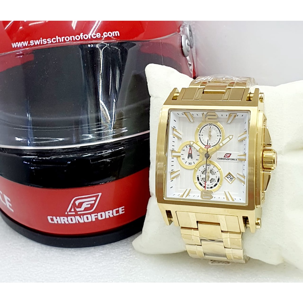 JAM TANGAN MEWAH CHRONOFORCE 5312 ORIGINAL