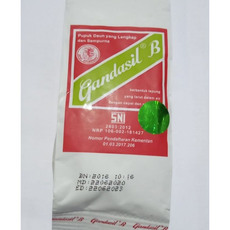 Gandasil B - pupuk gandasil