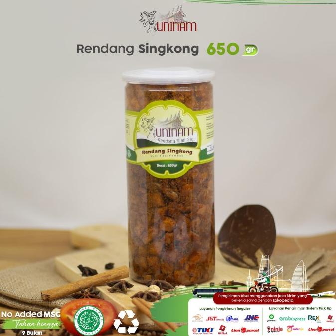 

[COD] rendang singkong 650gr [COD]