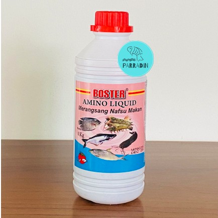 BOSTER AMINO LIQUID 1Kg Asam Amino Cair untuk Ikan