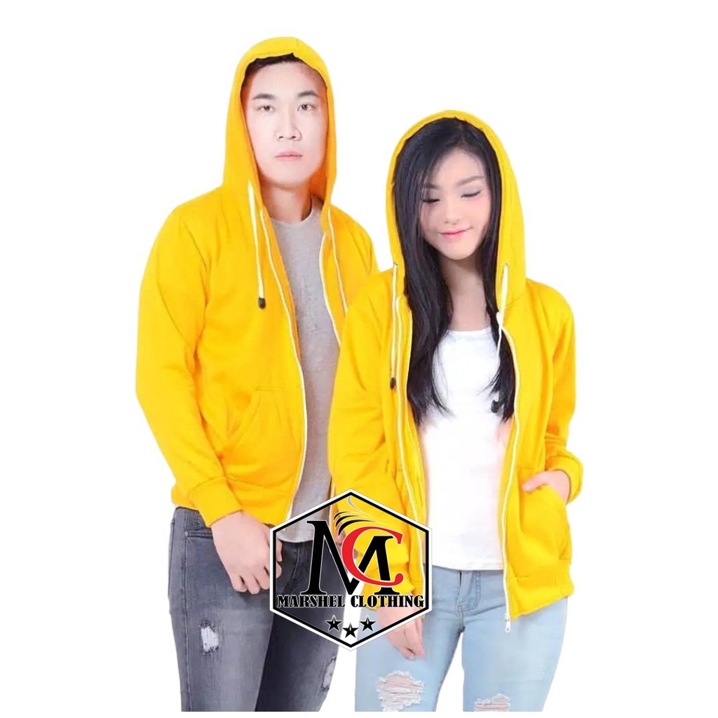 RCL - JAKET SWEATER SLETING POLOS HOODIE COUPLE SEPASANG PRIA WANITA ( HARGA SEPASANG )