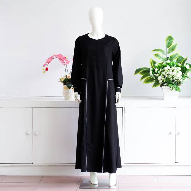 Gamis katun madina Rashida by loveable