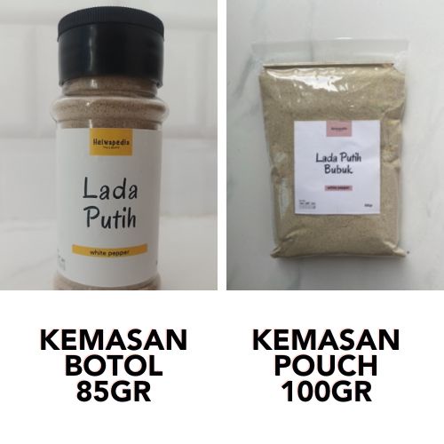 Lada Putih Bubuk / White pepper / Merica