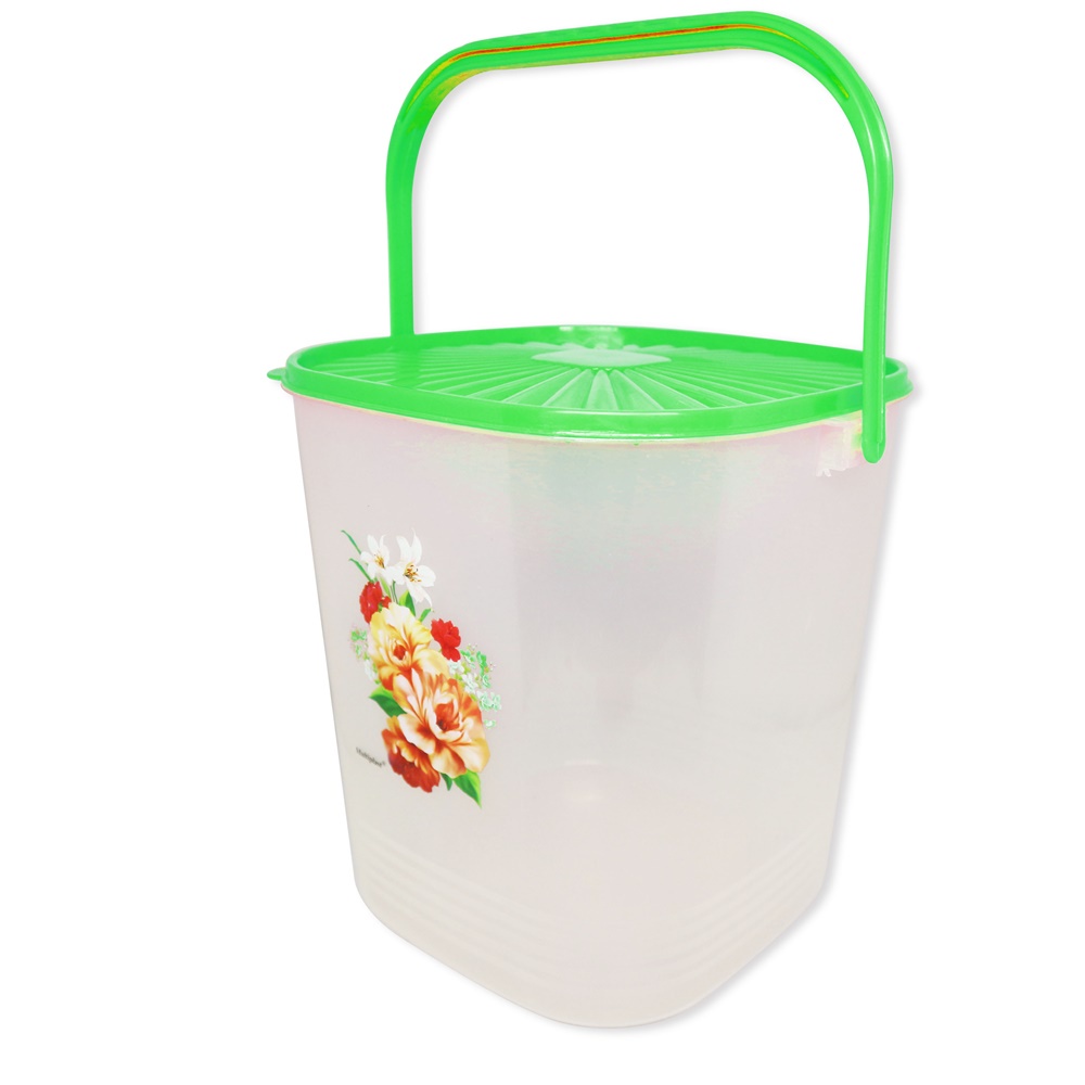 FM - Toples krupuk / snack serbaguna + handle - 6L