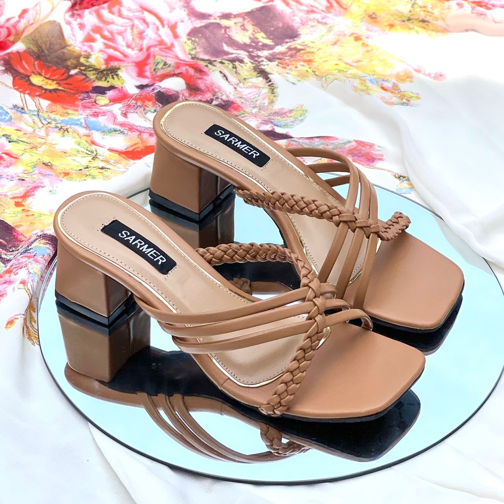 SARMER - ALIZA HEELS CARAMEL