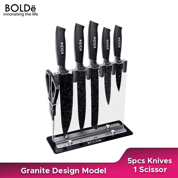 Pisau Set BOLDe - Super Knives granito