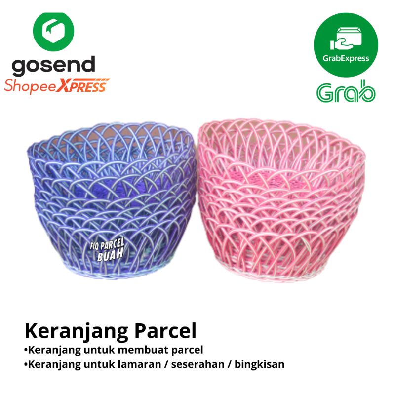 

Keranjang Parcel Buah Bulat / Keranjang Parsel / Keranjang Seserahan , Lamaran