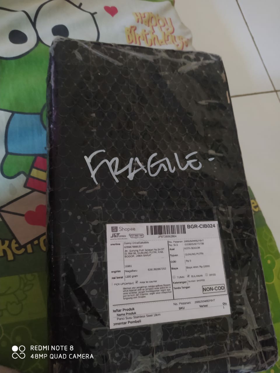 Panci Susu Stainless Steel 18cm