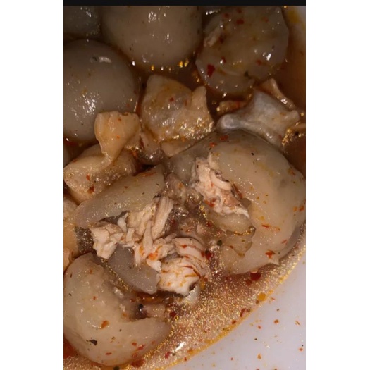 

baso aci isi ayam suwir