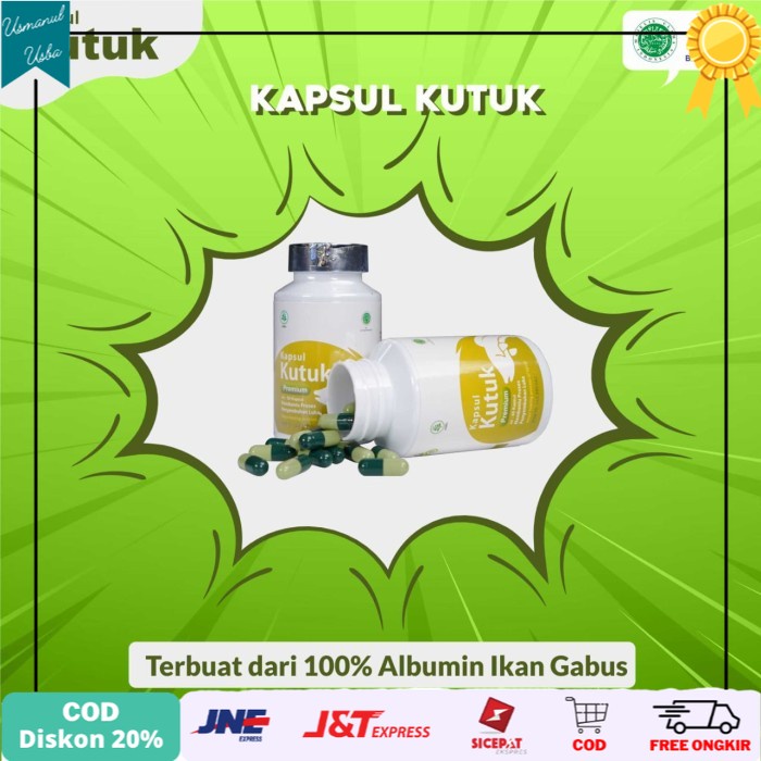 

◾COD◾ Kapsul Kutuk Premium - Albumin Ikan Gabus