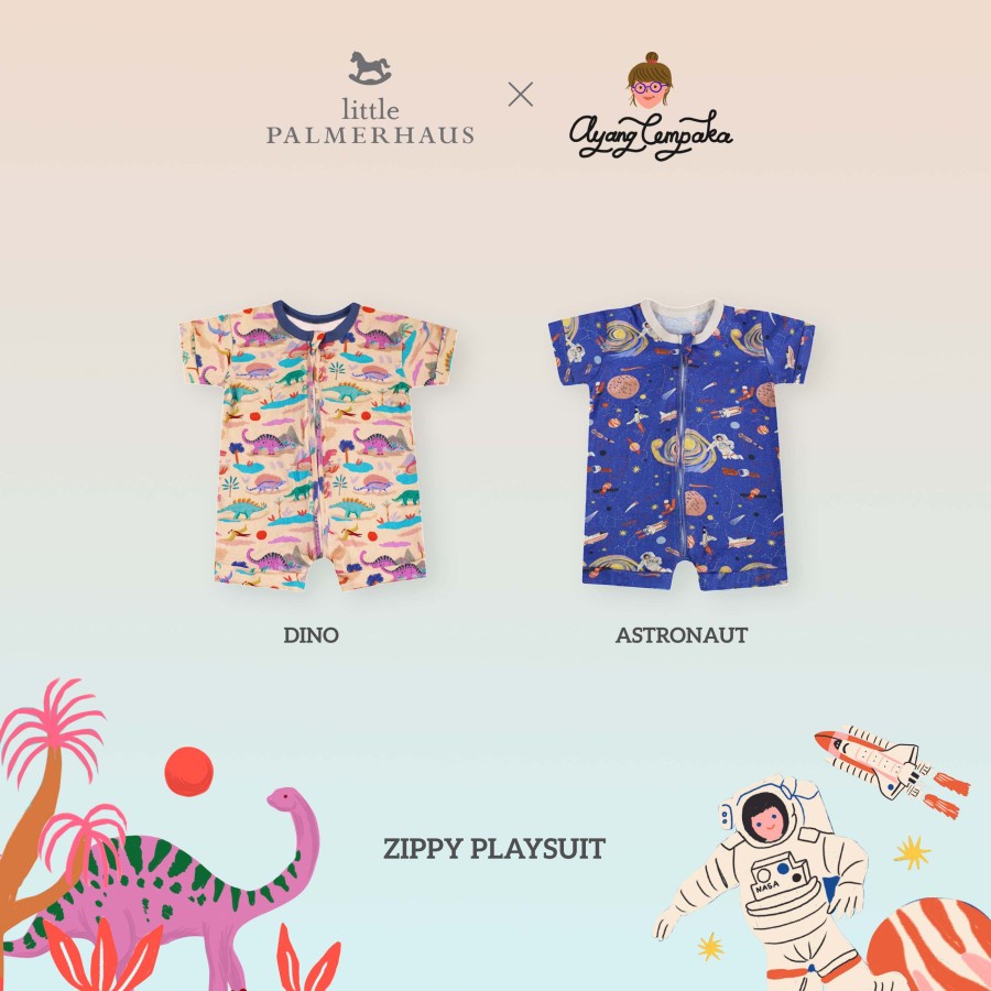 Little Palmerhaus x Ayang Cempaka - Zippy Playsuit - LP105