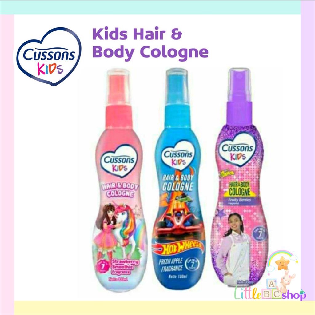 Cussons Kids Hair &amp; Body Cologne spray 100ml