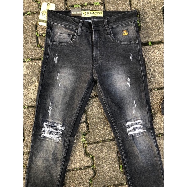 Celana panjang jeans street pria robek robek/celana panjang jeans pria skiny/celana panjang jeans pria fashion