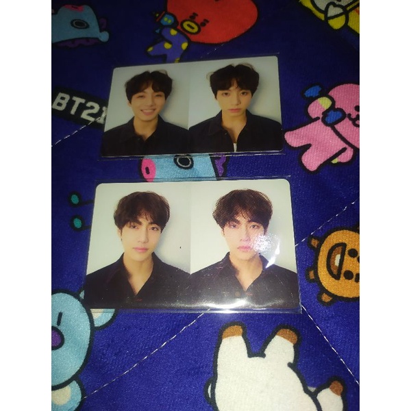 OFFICIAL PHOTOCARD VERSI DILAN TAEHYUNG/JUNGKOOK