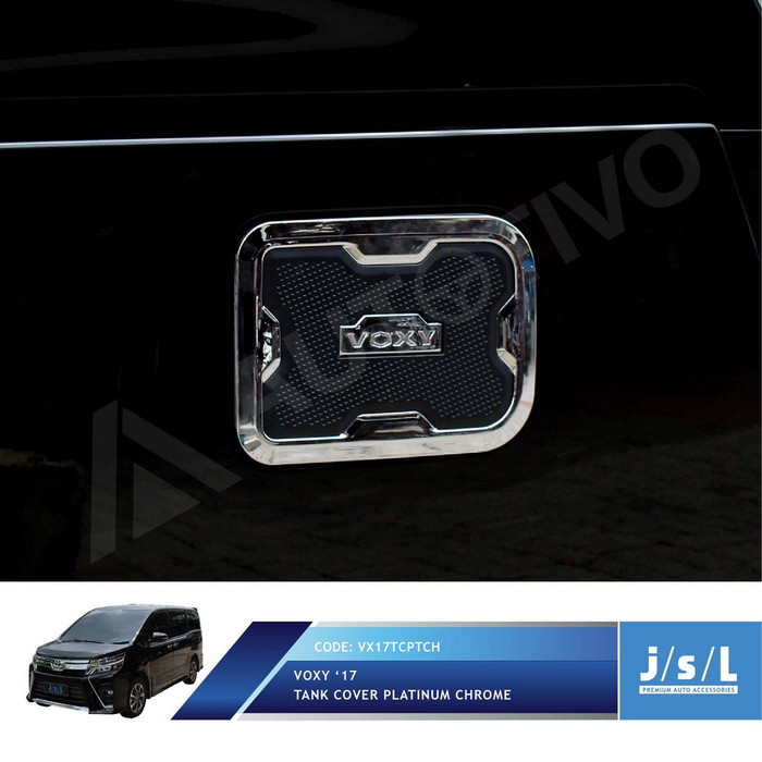 Tank Cover Voxy Tutup Tangki Bensin Model Platinum Chrome