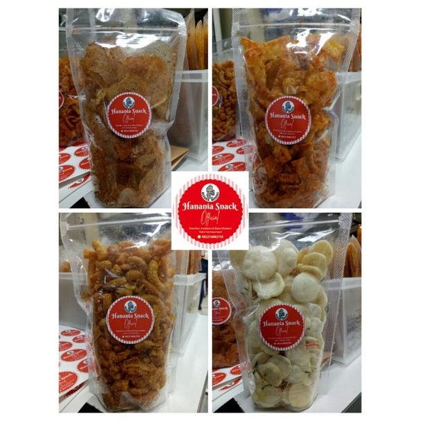 

Hanania snack | makroni usus | KIRCA | kerupuk seblak | kripik singkong