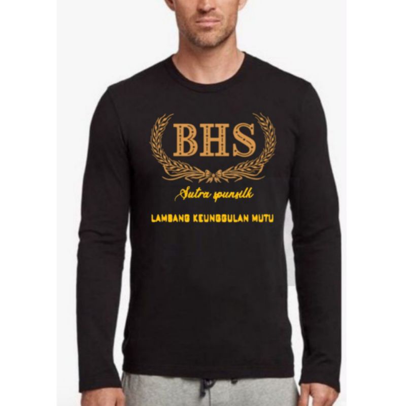 KAOS BHS SUTRA SPUNSILK LENGAN PANJANG