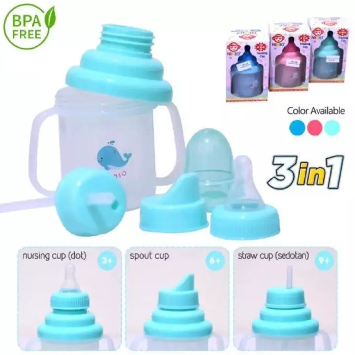 Ninio Baby Training Cup 3 in 1