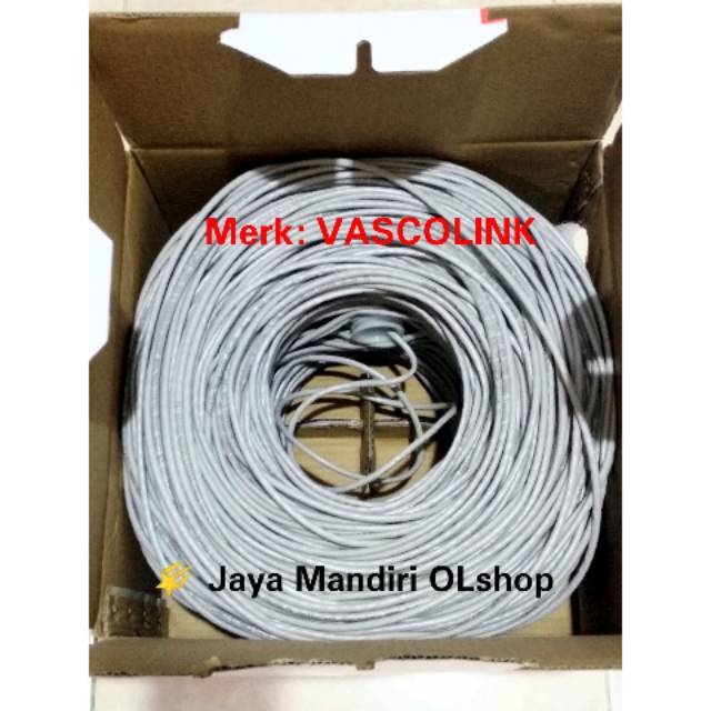 KABEL LAN - UTP / LAN CABLE VASCOLINK  CAT5E METERAN