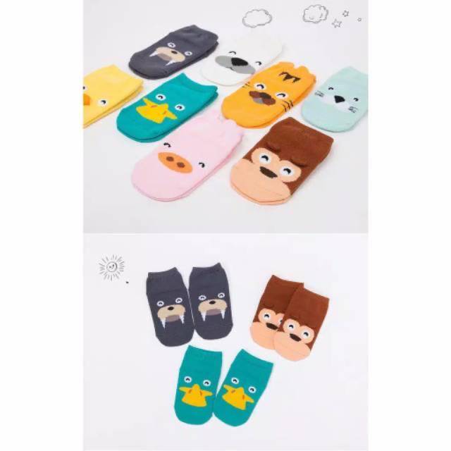 1234OS - Kaos Kaki Anak Bayi CUTE ANIMAL 3D Impor.