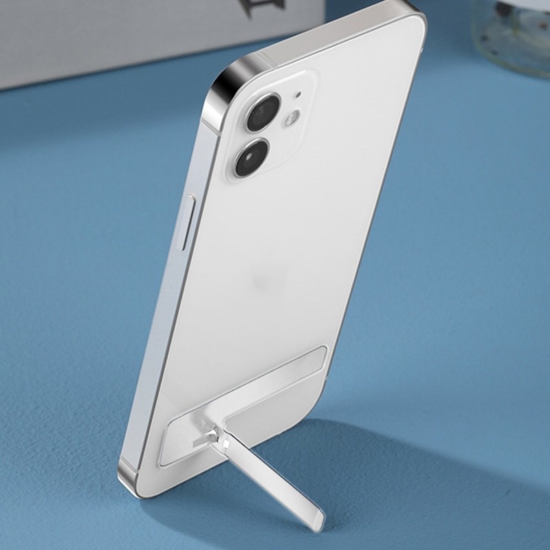 Bracket Dudukan Handphone Tablet Universal Model Lipat Bahan Stainless Steel