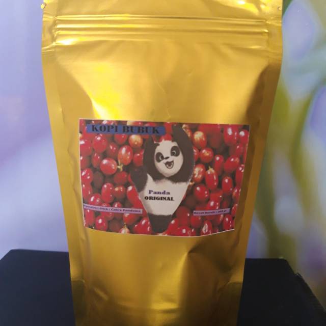 

KOPI ROBUSTA CAP PANDA ORIGINAL 100% KOPI SUMATRA