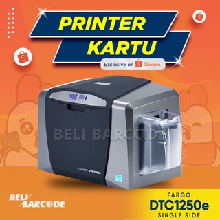 PRINTER ID CARD FARGO DTC-1250E CETAK KARTU ANGGOTA KANTOR SEKOLAH PRAKTIS