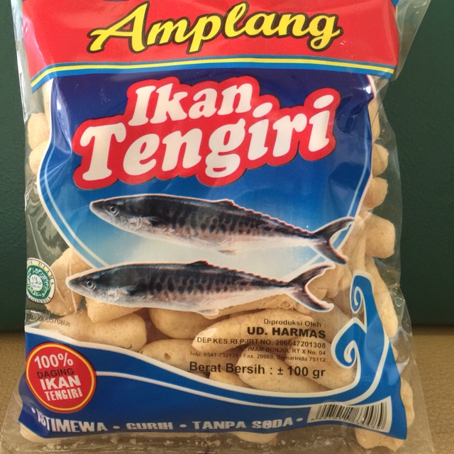 

AMPLANG IKAN TENGGIRI BERAT 100 GRAM PRODUKSI UD HARMAS SAMARINDA