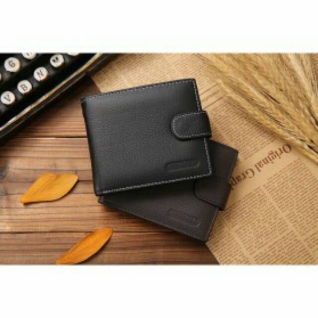 Dompet Kulit Pria - Black