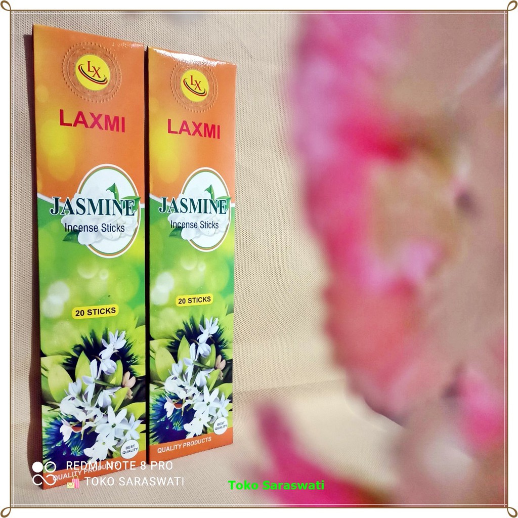 Hio Dupa Wangi Aromaterapi Soft Jasmine Laxmi Isi 20 Stik