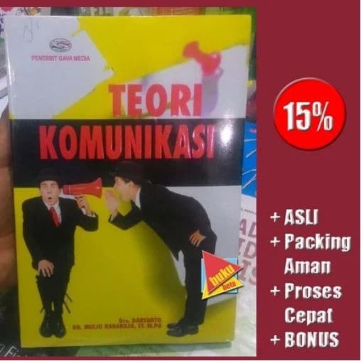 

HOT SALE!!! TEORI KOMUNIKASI - DARYANTO & MULJO RAHARJO TERBARU