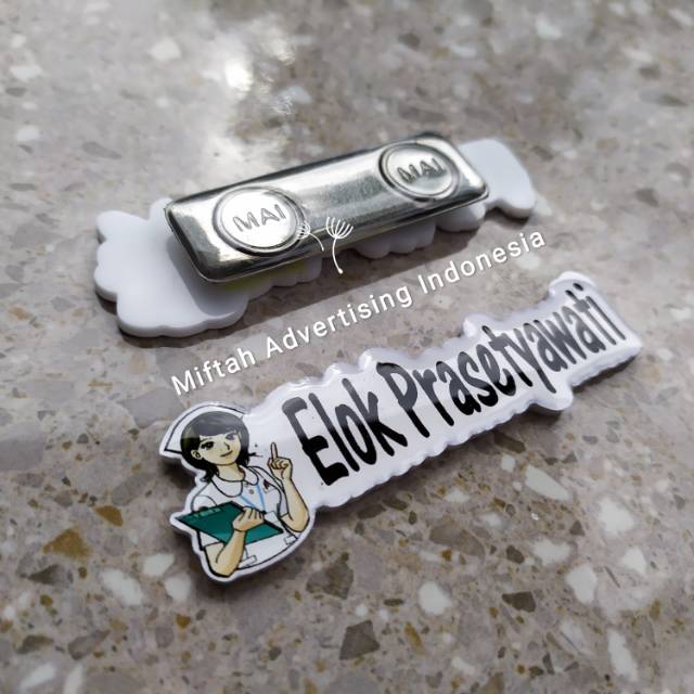 

Nametag Perawat