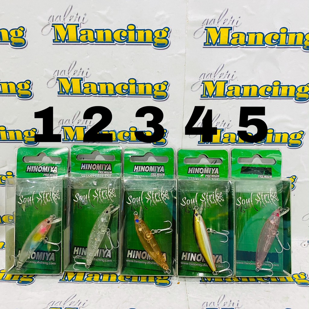 Umpan Hinomiya Premium Minnow 8063