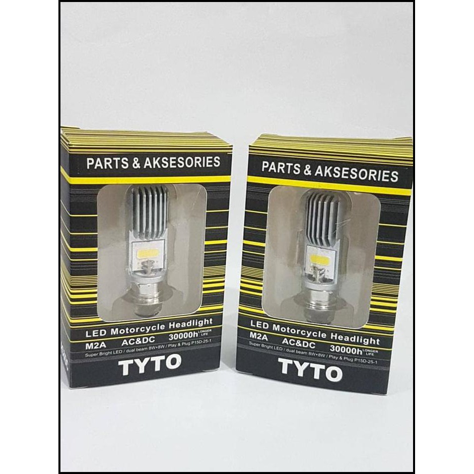 Lampu Utama/Depan Led Motor H6 Tyto M2A Philips