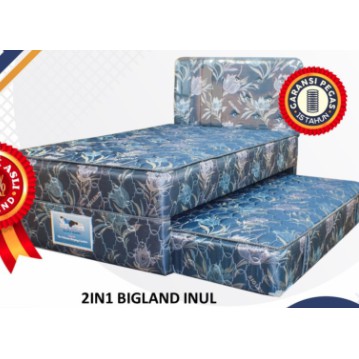 [PROMO] Twin 2in1 Sorong Bigland inul ukuran 120x200