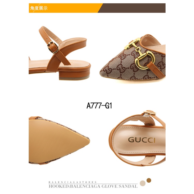 Canvas Sandals #A777-G1