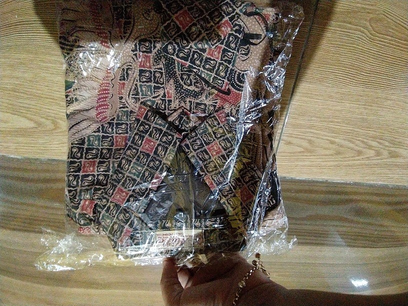 Kemeja Batik Pria Premium Lengan Panjang Slim Fit Aluna Baju Batik Cowok Batik Solo Modern Bap005