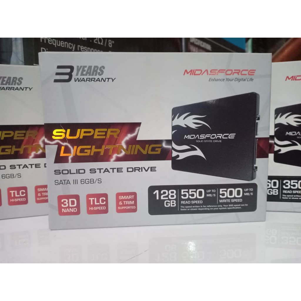 SSD 128GB MIDAS FORCE SATA III SUPER LIGHTNING