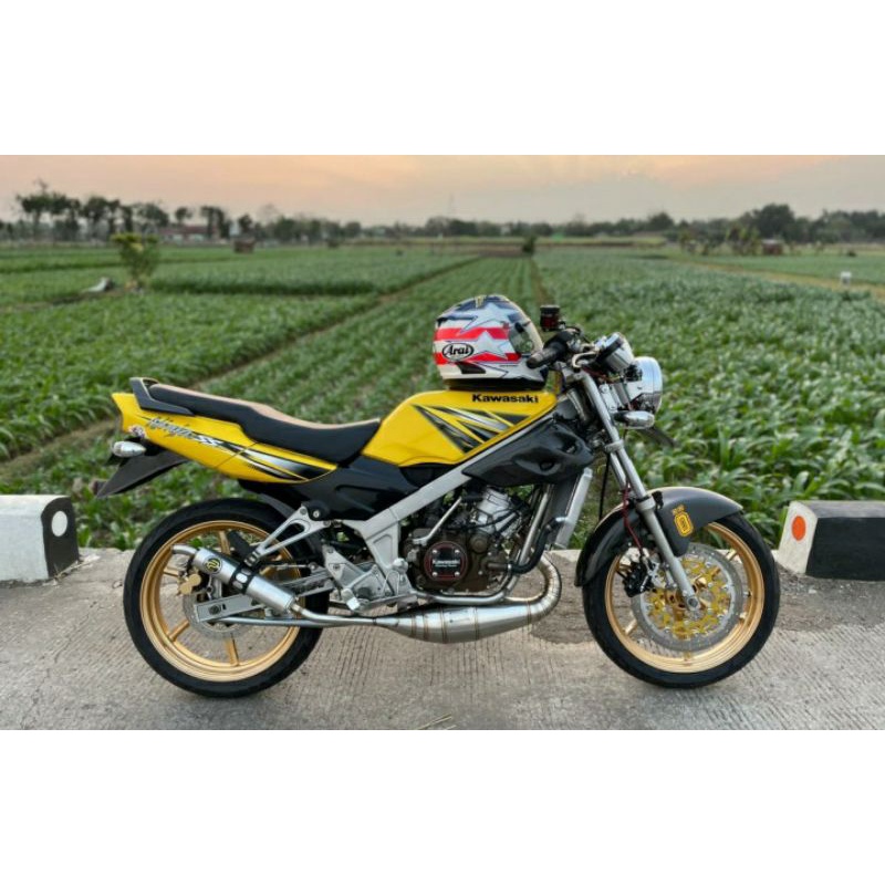 Knalpot Pekajaman Original Ninja R Stainless original racing jogja asli