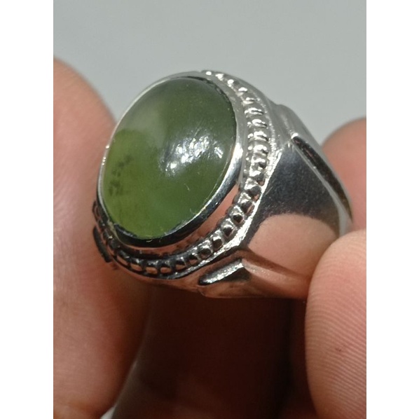 natural green serpentine ijo botol