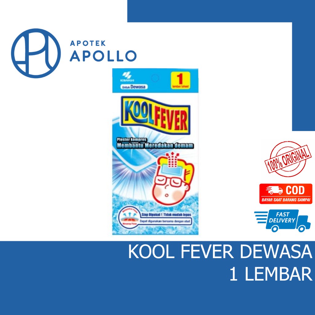 KOOL FEVER DEWASA PER SACHET