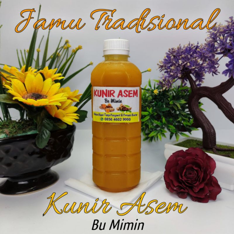 

Jamu Tradisional Kunir Asem Kunyit Asam 500ml | Sinom