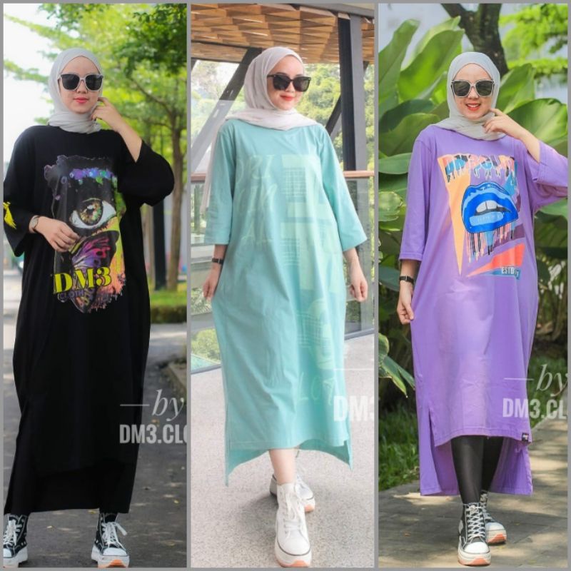 HC - DM3 - LONG TUNIK DM3/ LONG TUNIK DM3 ORIGINAL/ DM3 ORIGINAL/ LONG TUNIK JUMBO/ TUNIK DM3/ TUNIK