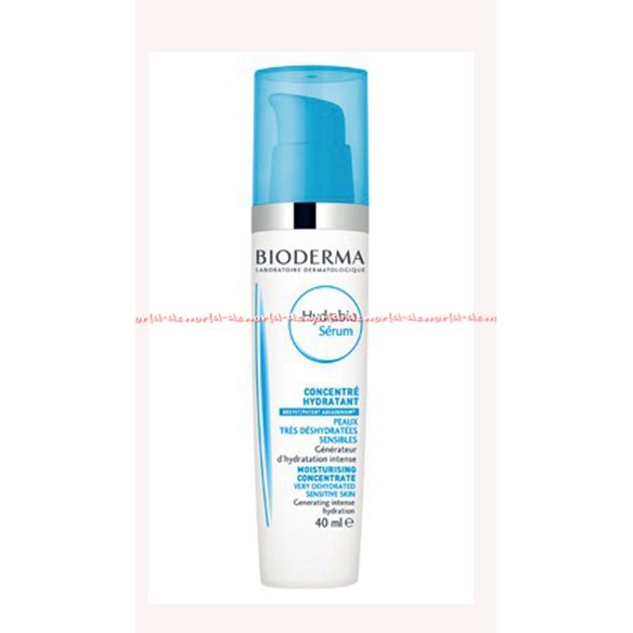 Bioderma Hydrabio Serum 40ml Concentre Hydratat Serum Wajah Pelembab Muka Bio Derma Serum