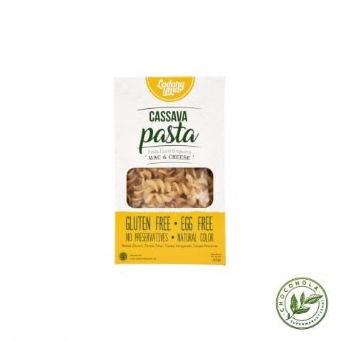 

Pasta-Aneka- Ladang Lima Cassava Mac & Cheese Pasta Singkong 115 Gr -Aneka-Pasta.