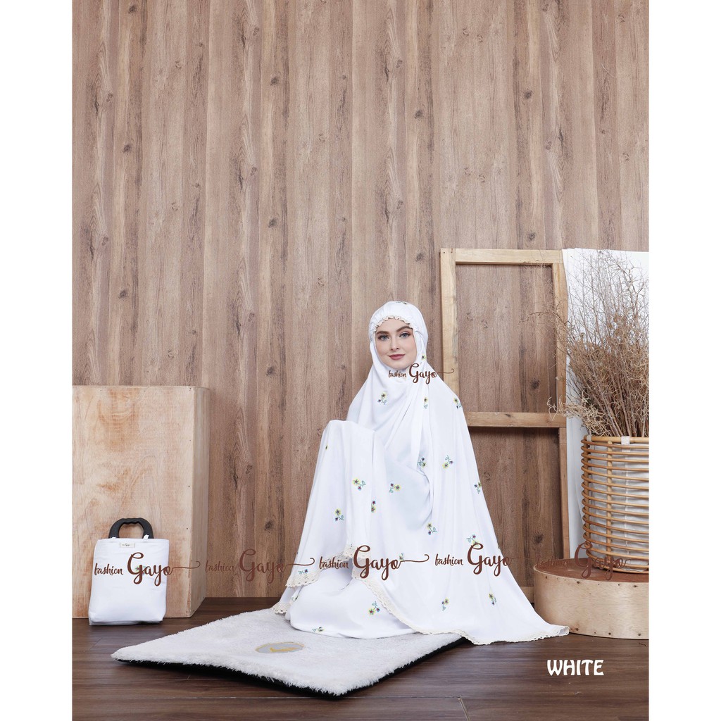 Mukena bali rayon bordir dewasa fidelinaseries